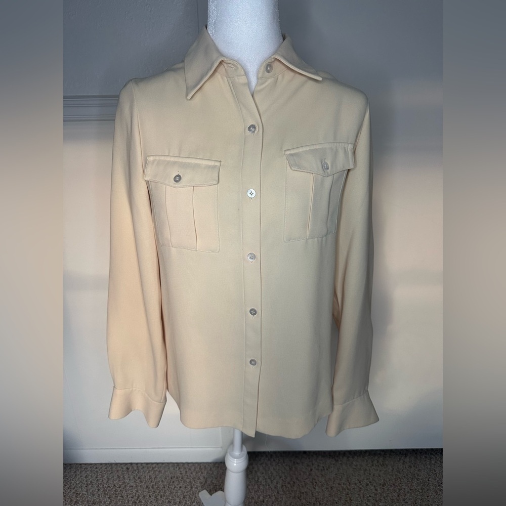 Liz Claiborne longsleeve Blouse size 4